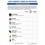 Auto Masters Major Service Inclusions