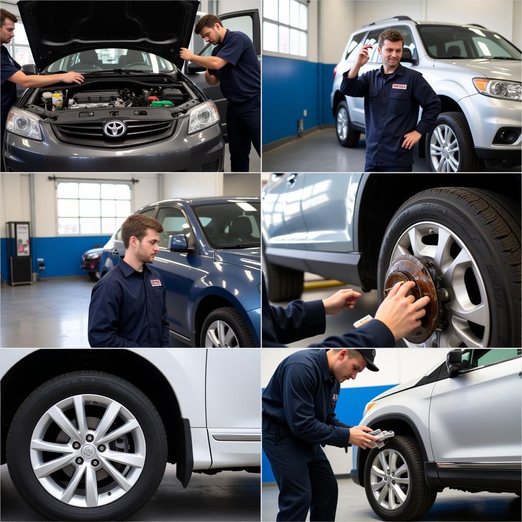 Various auto repair services offered in Apex, NC