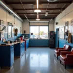 Interior of Auto Repair Shop in 36104