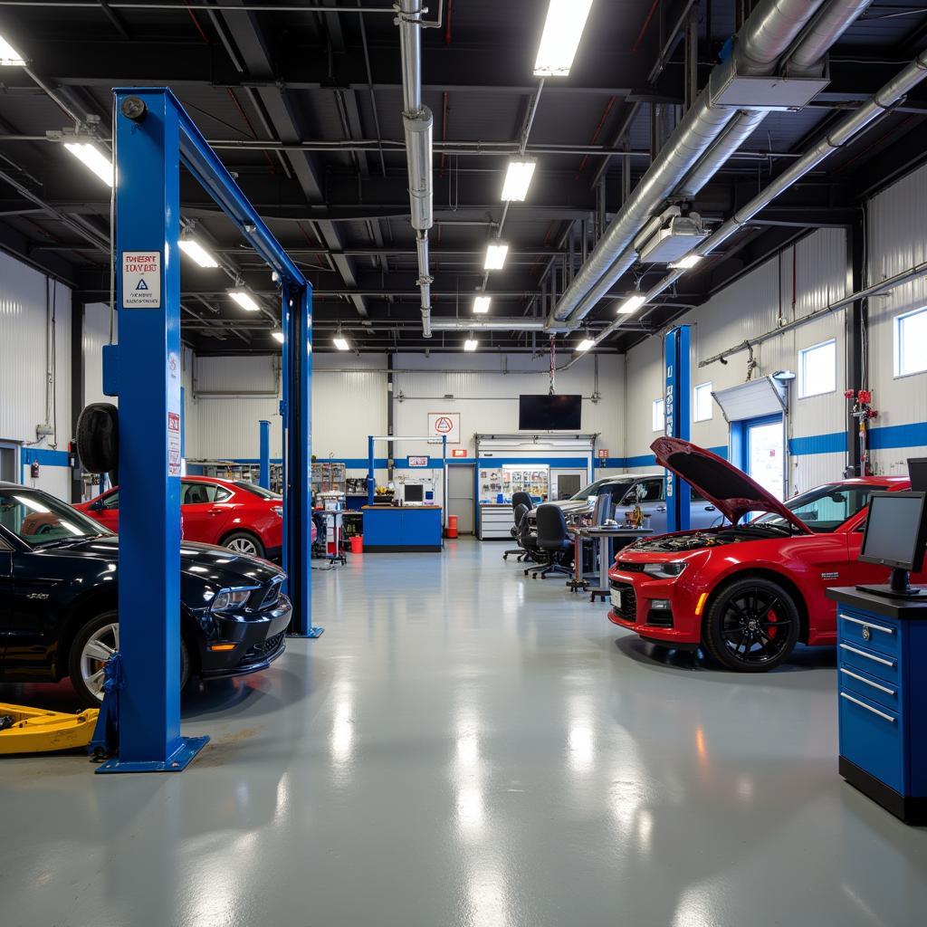 Modern Auto Repair Shop in San Antonio with Advanced Equipment