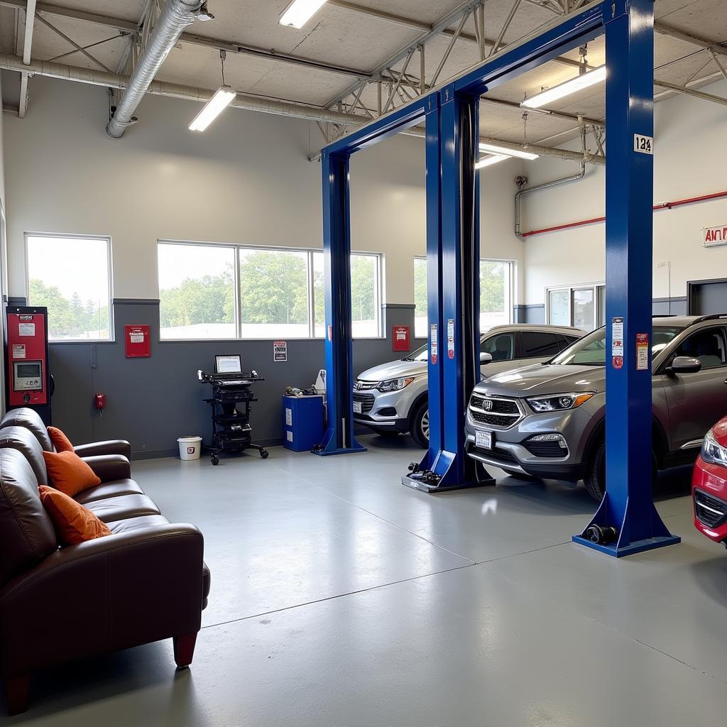 Inside a Sanford Auto Repair Shop