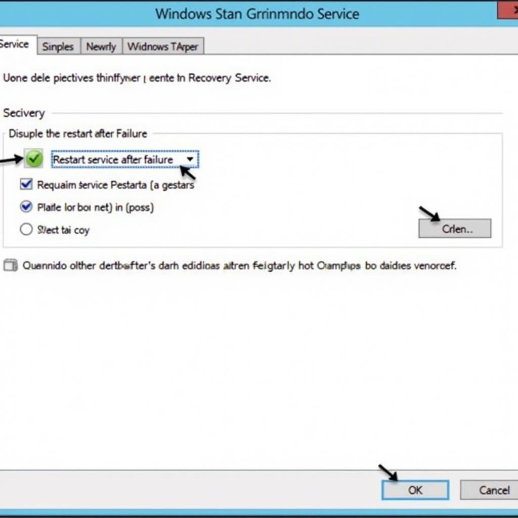 Configuring Windows Services for Automatic Restart