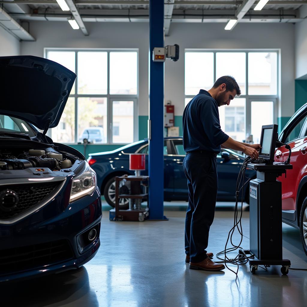 Car repair in Athens