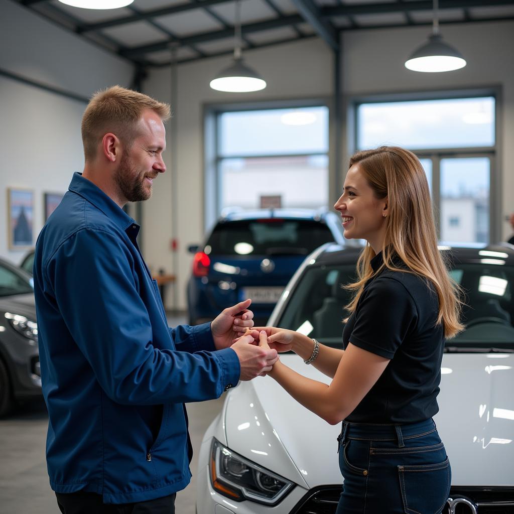 Customer Service at Auto Service Bleibenich GmbH