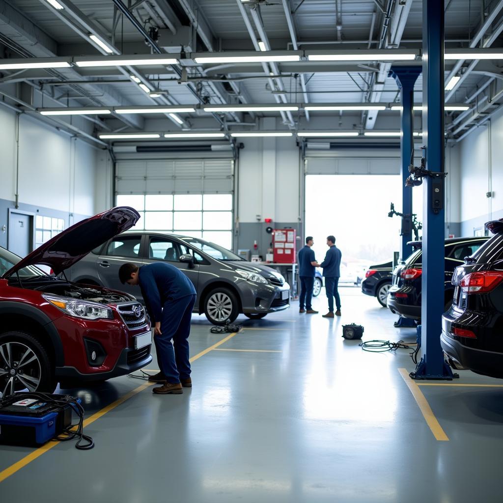 Modern Auto Service Center in Bloomingdale