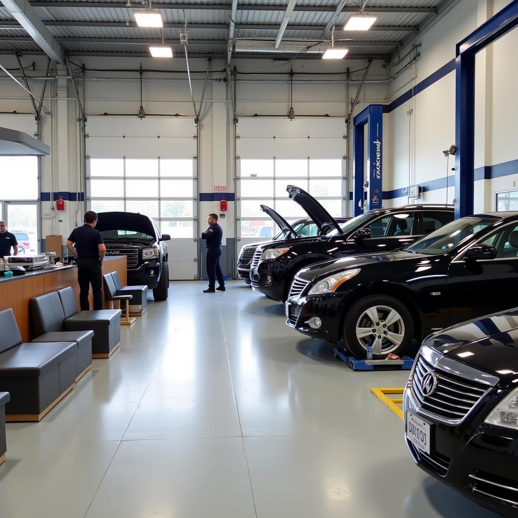 Modern and Clean Auto Service Center in York PA