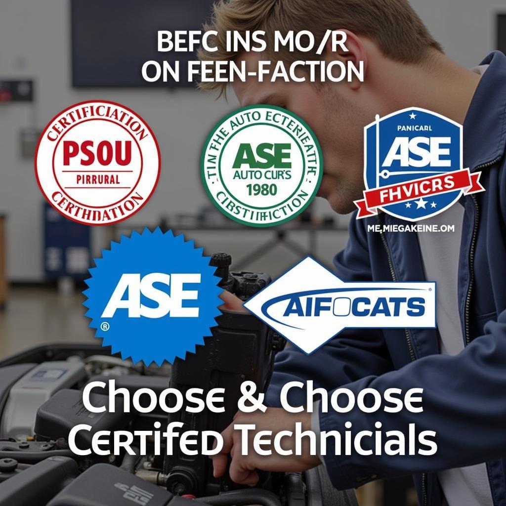 Auto Service Cochrane AB Certifications