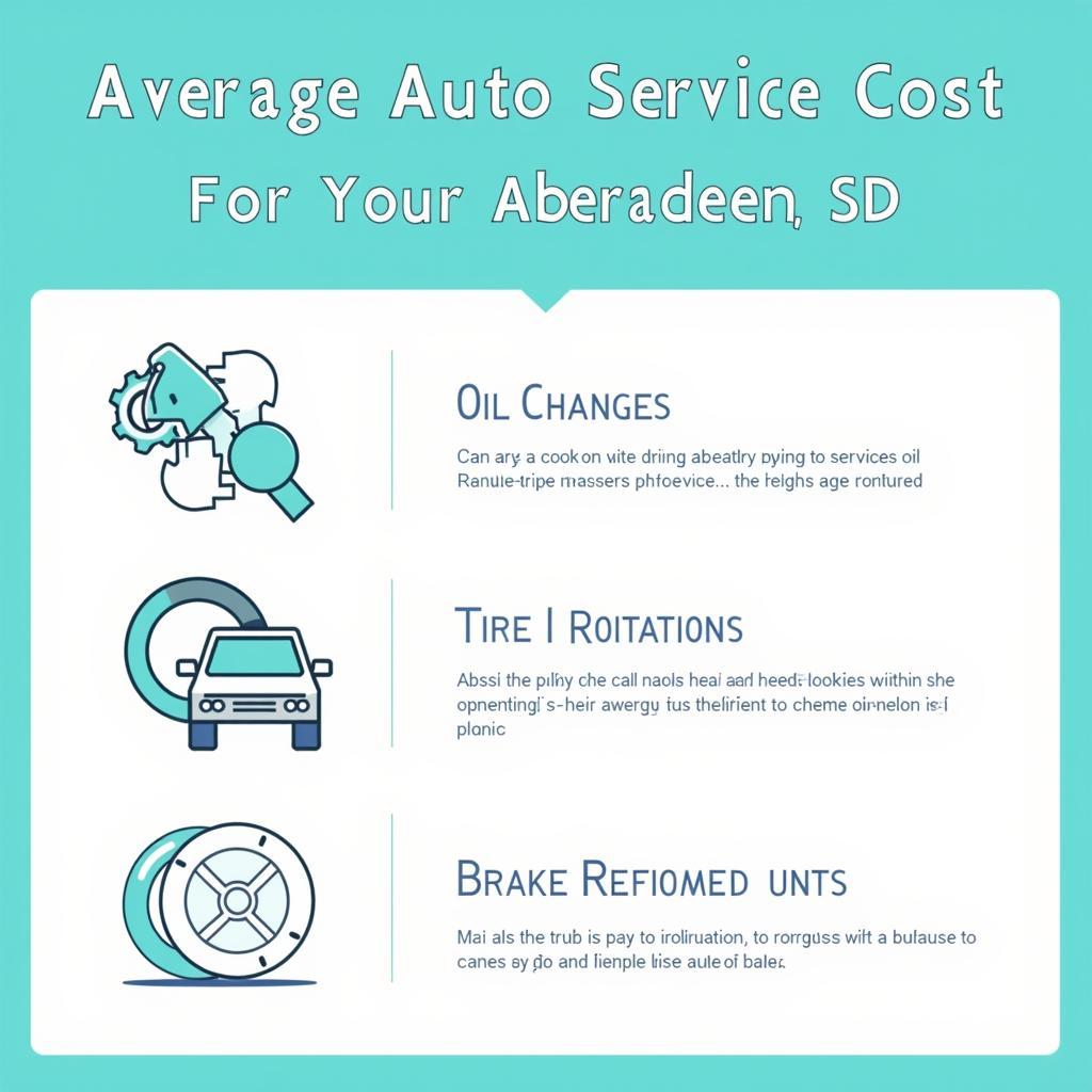 Auto Service Costs in Aberdeen SD