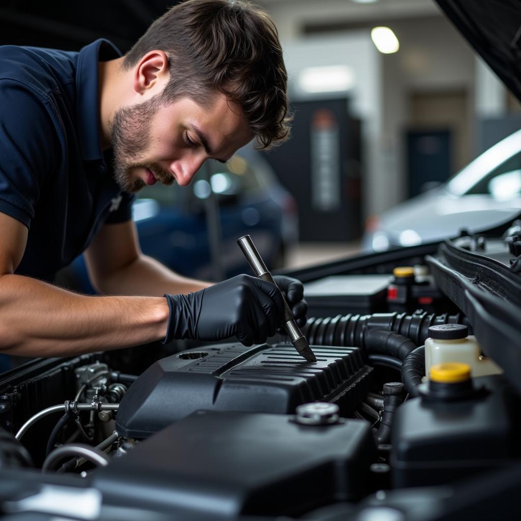 Mechanic Working in Czeladz