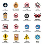 Common Auto Service Department Signs Explained