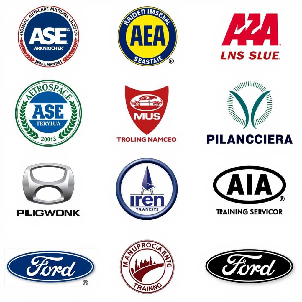 Auto Service Department Certifications and Affiliations