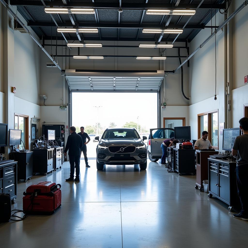 Modern Auto Service Garage in Dubai Investment Park