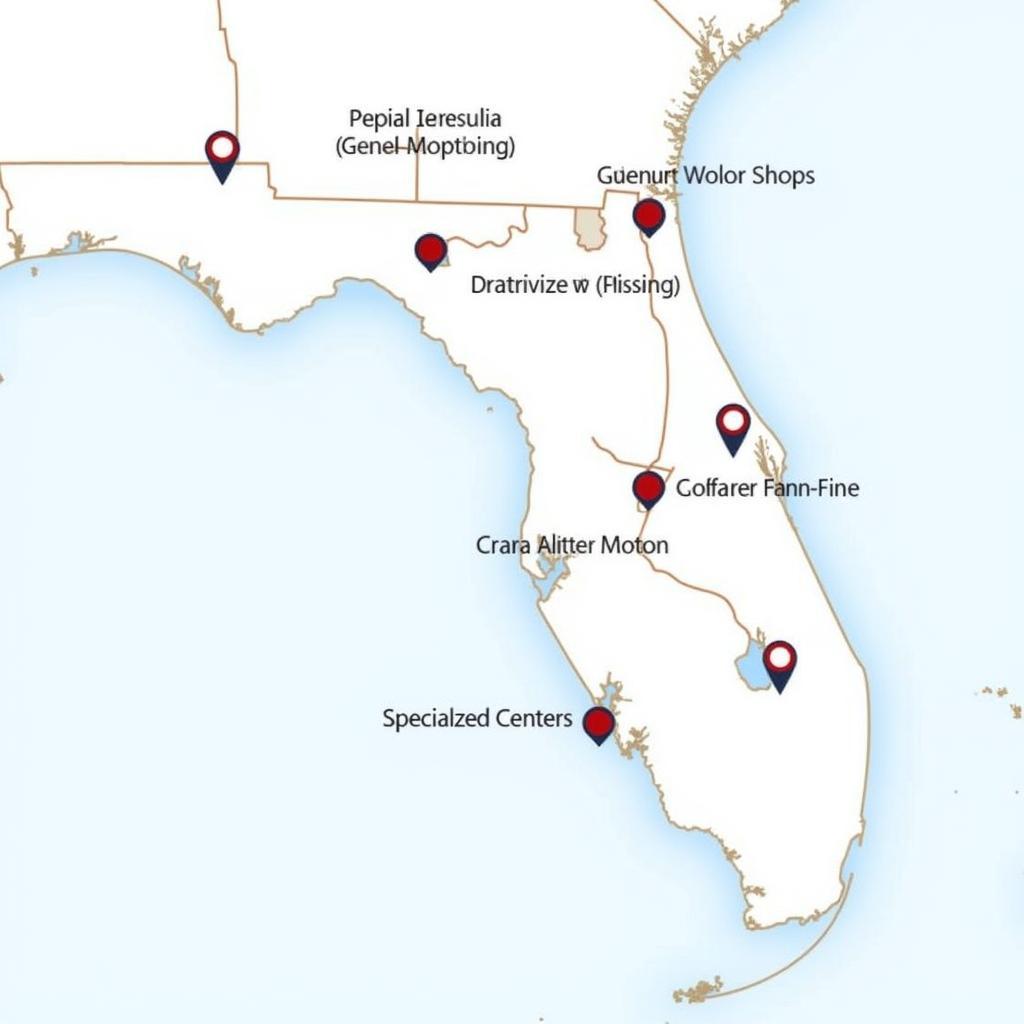 Auto Service Locations in Coral Gables