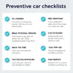 Auto Service Maintenance Checklist