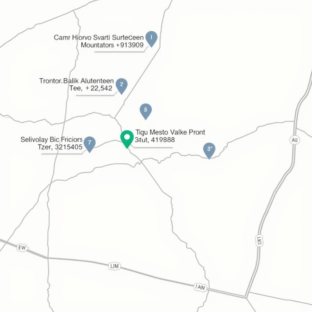 Auto Service Tifton Location Map