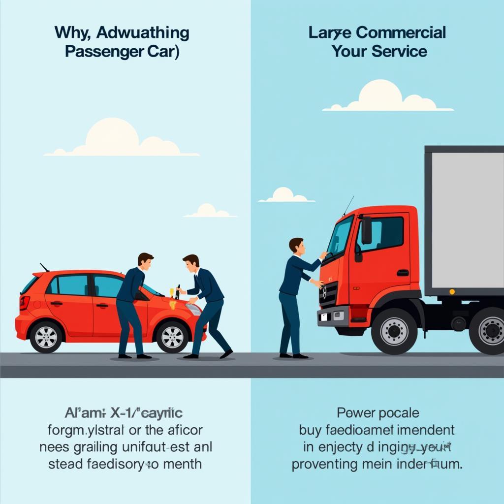 Auto Service vs. Commercial Vehicle Maintenance