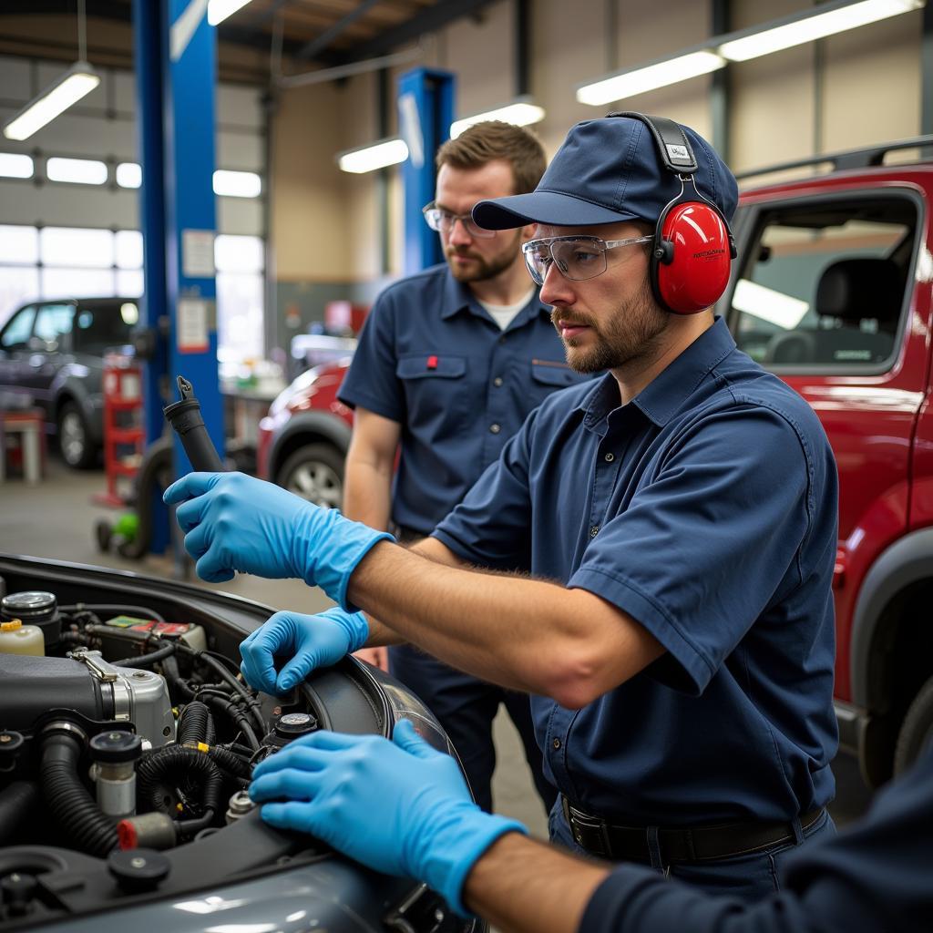 Implementing Effective Safety Protocols in an Auto Shop