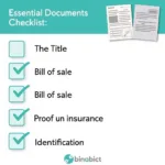 Auto Title Transfer Documents Checklist