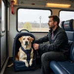 Traveling with a Service Dog on the Auto Train