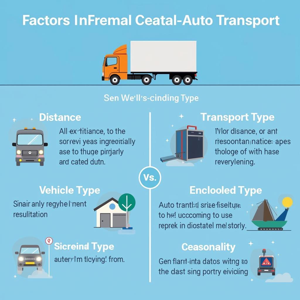 Factors Affecting Auto Transport Costs