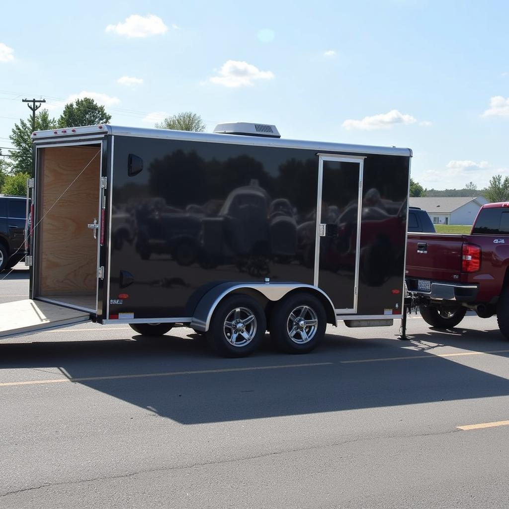 Enclosed Car Transport Trailer in Lexington KY