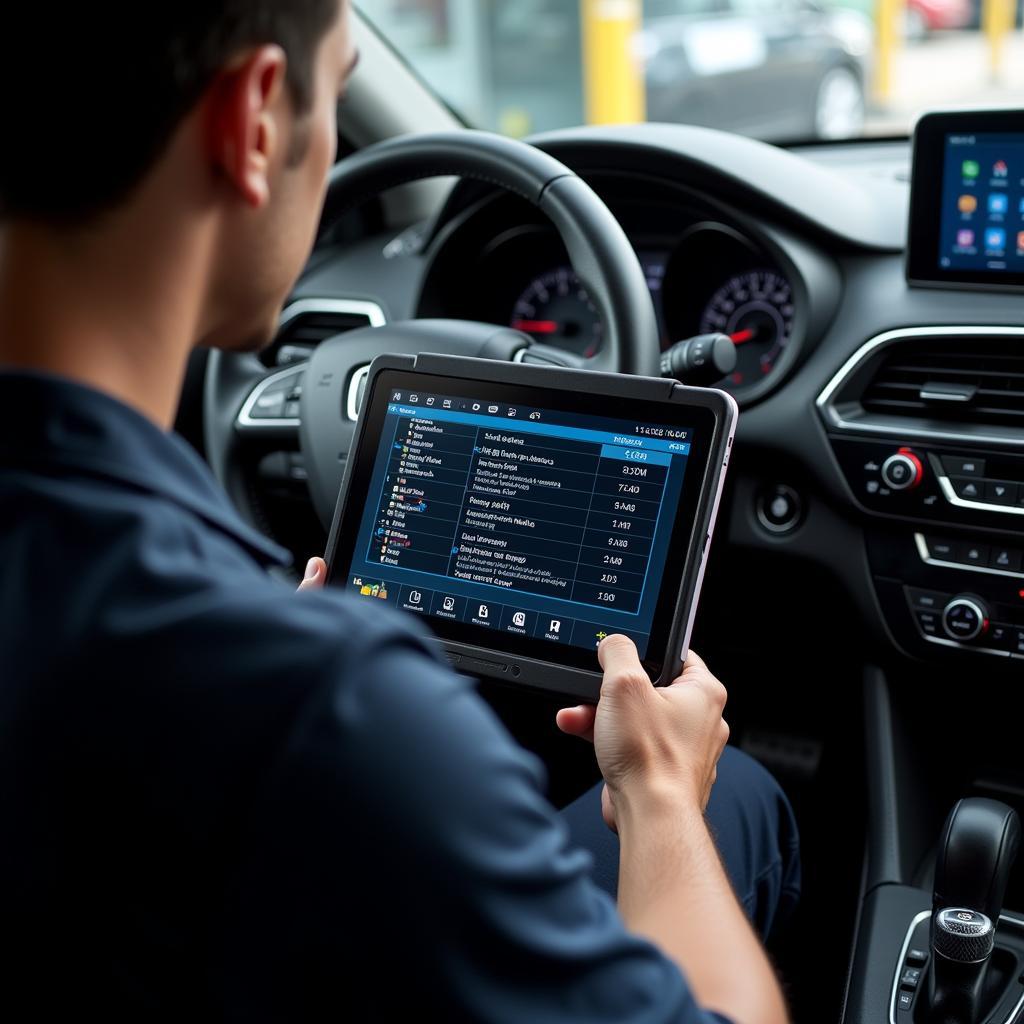 Automated Diagnostic Tools in a Modern Auto Shop