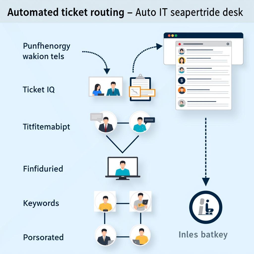 Automated Ticket Routing in an Auto IT Service Desk