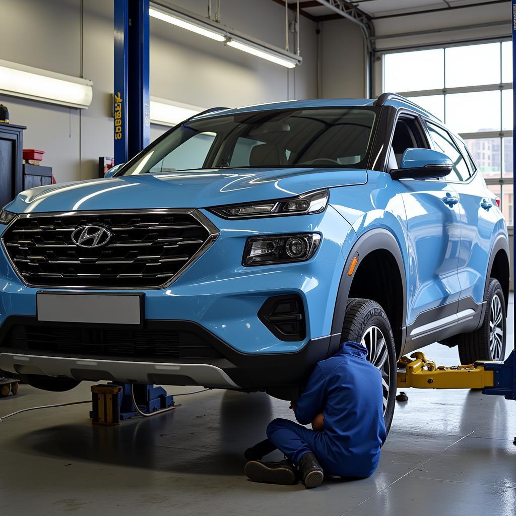 Regular Bayon Auto Service at a Dealership