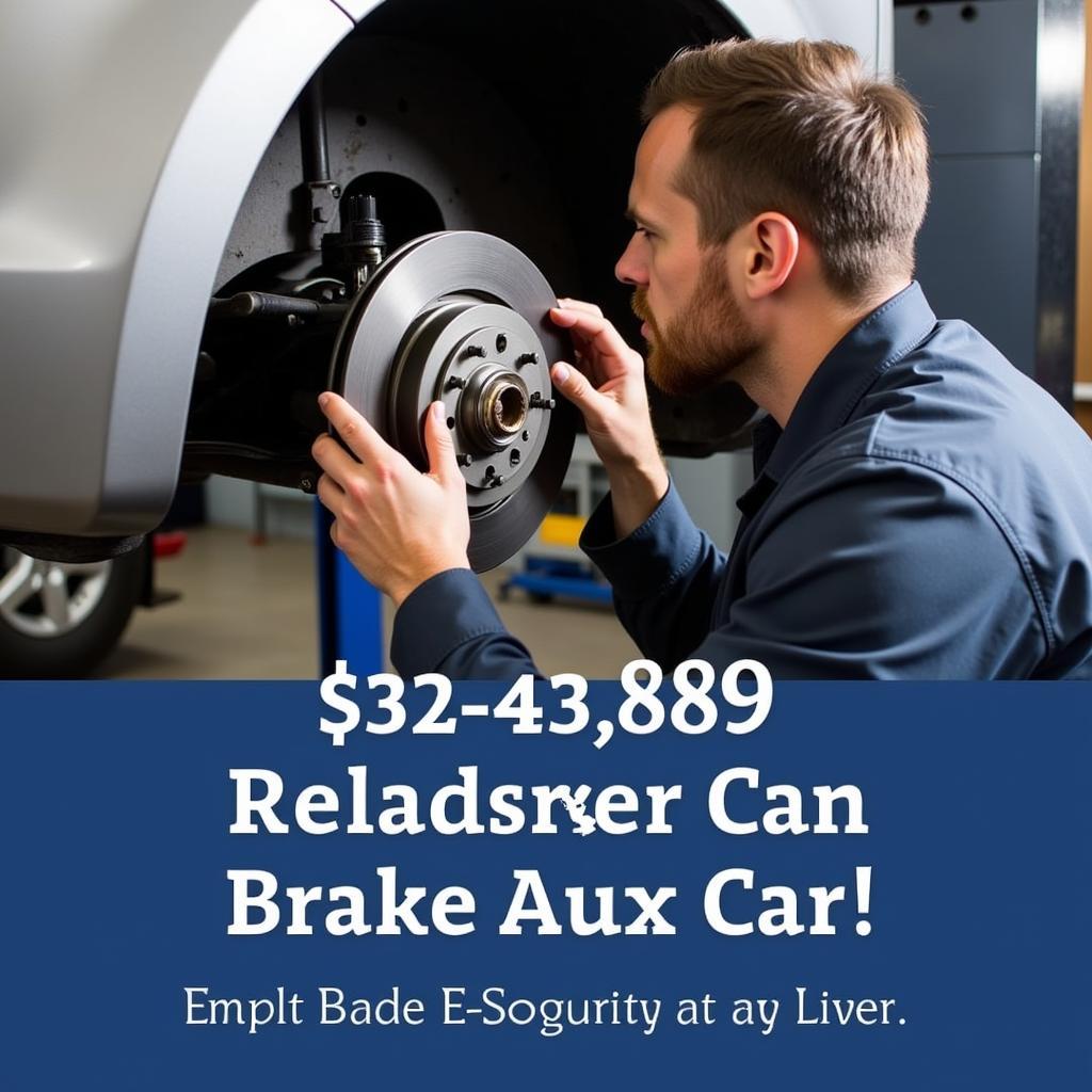 Bellingham Auto Repair Shop Brake Inspection Special