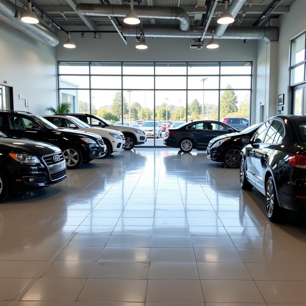 Berkeley Auto Dealership Showroom Cleaning