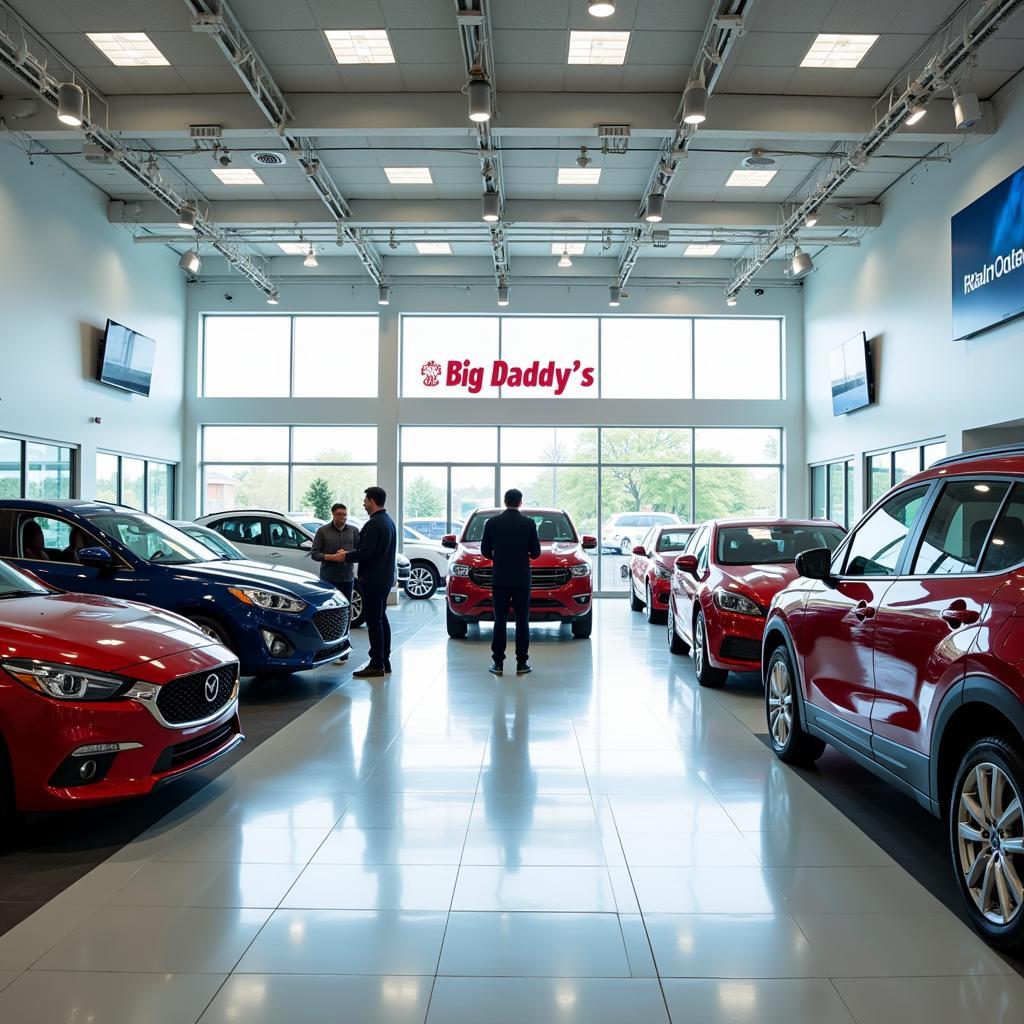 Big Daddy's Auto Sales and Service Showroom