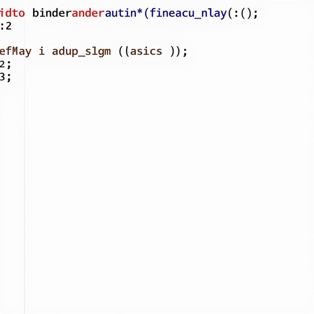 Example Code Snippet of Binder Auto Service Implementation