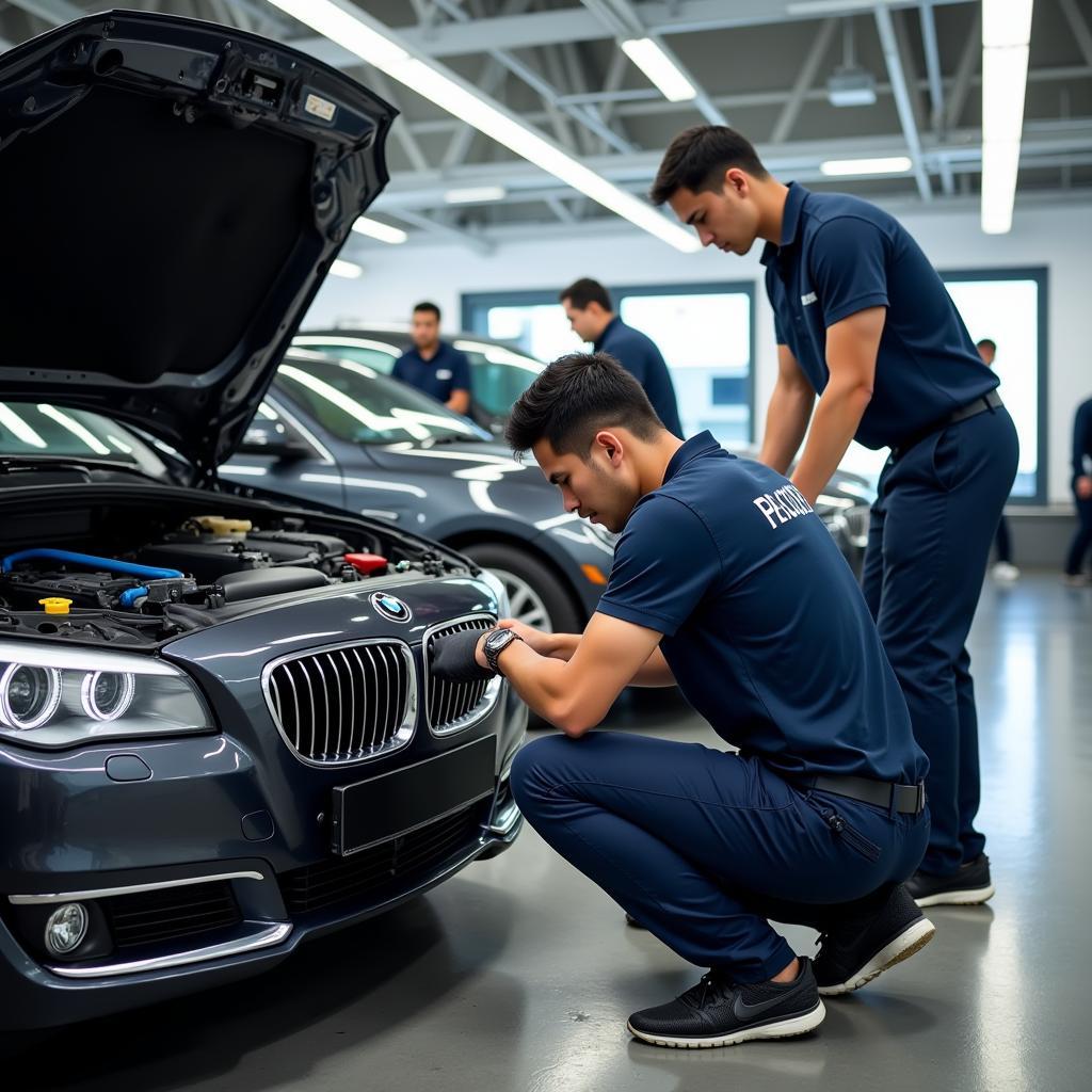 Skilled BMW and MINI Technicians