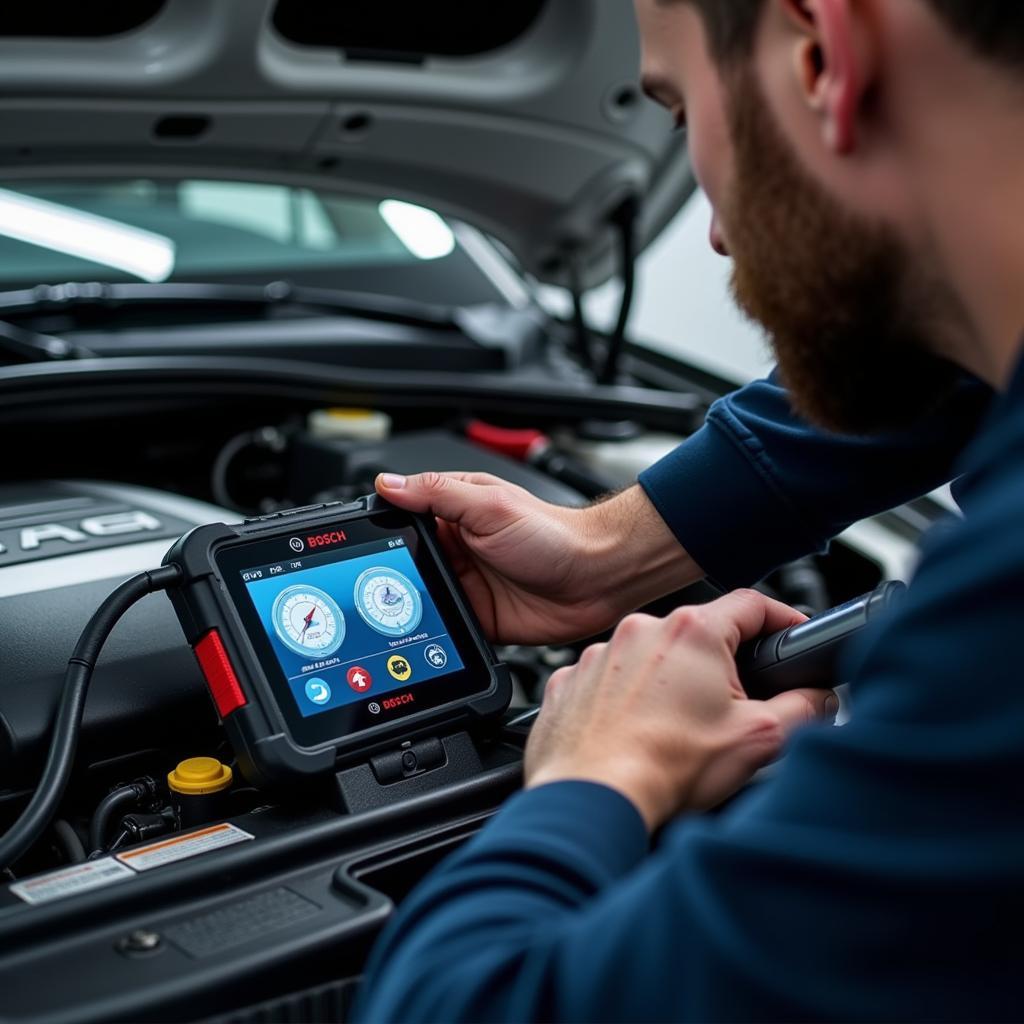 Bosch Diagnostic Tools in Action