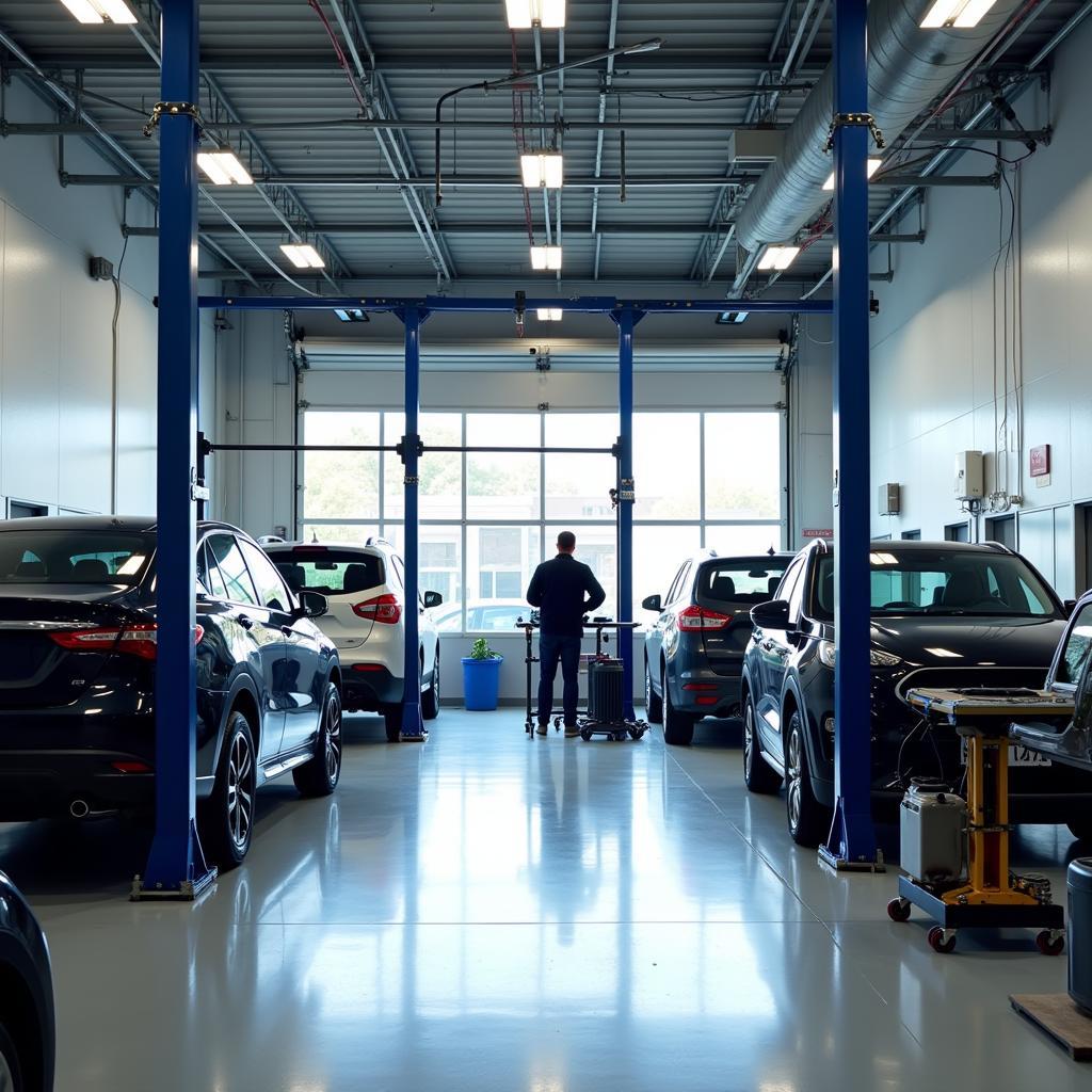 Bowles Auto Service Center Interior