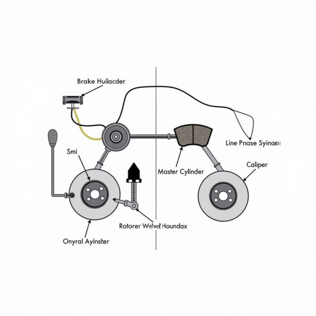 Melrose Park Brake System Components Diagram