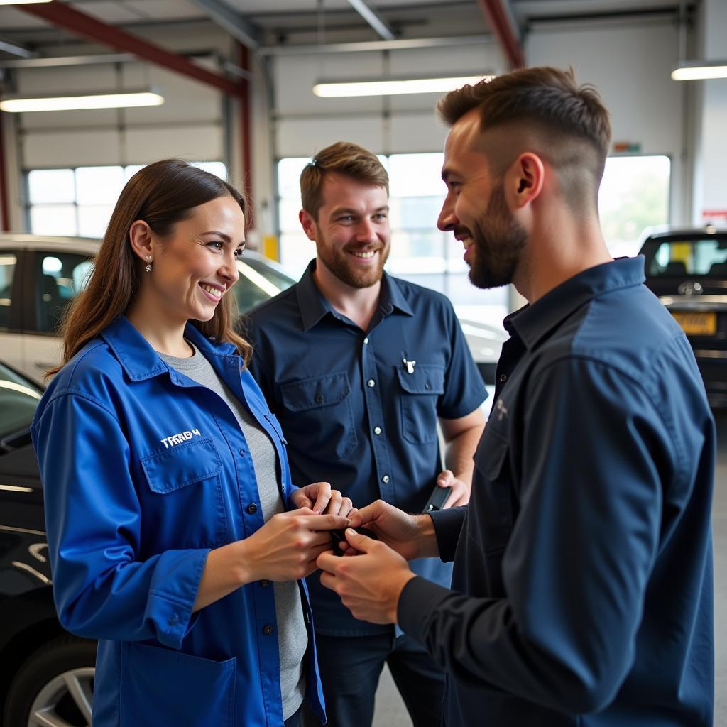 Happy Customers at Britt Auto Service