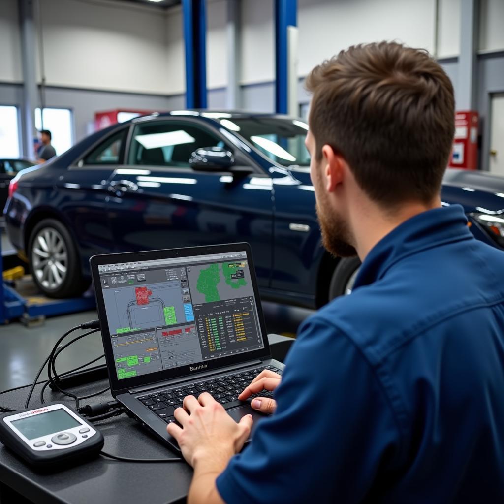 Car Diagnostics at Burns Auto Service