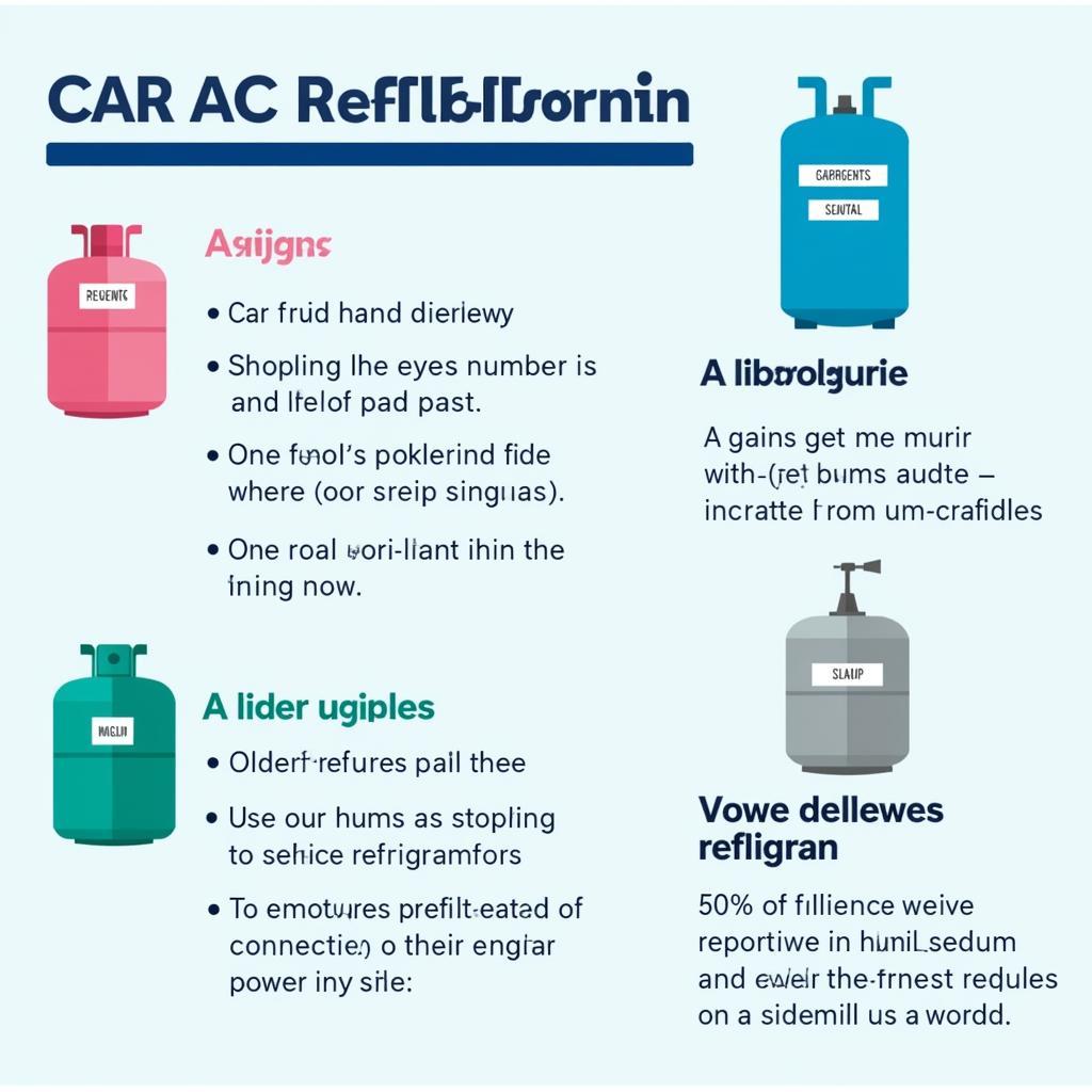 Different Types of Car AC Refrigerants