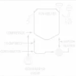 Car AC System Components Diagram