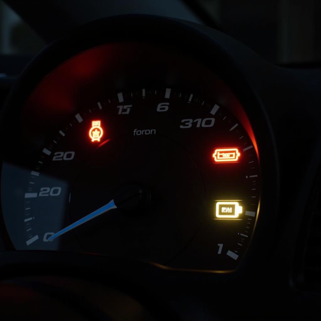 Car Dashboard Warning Lights