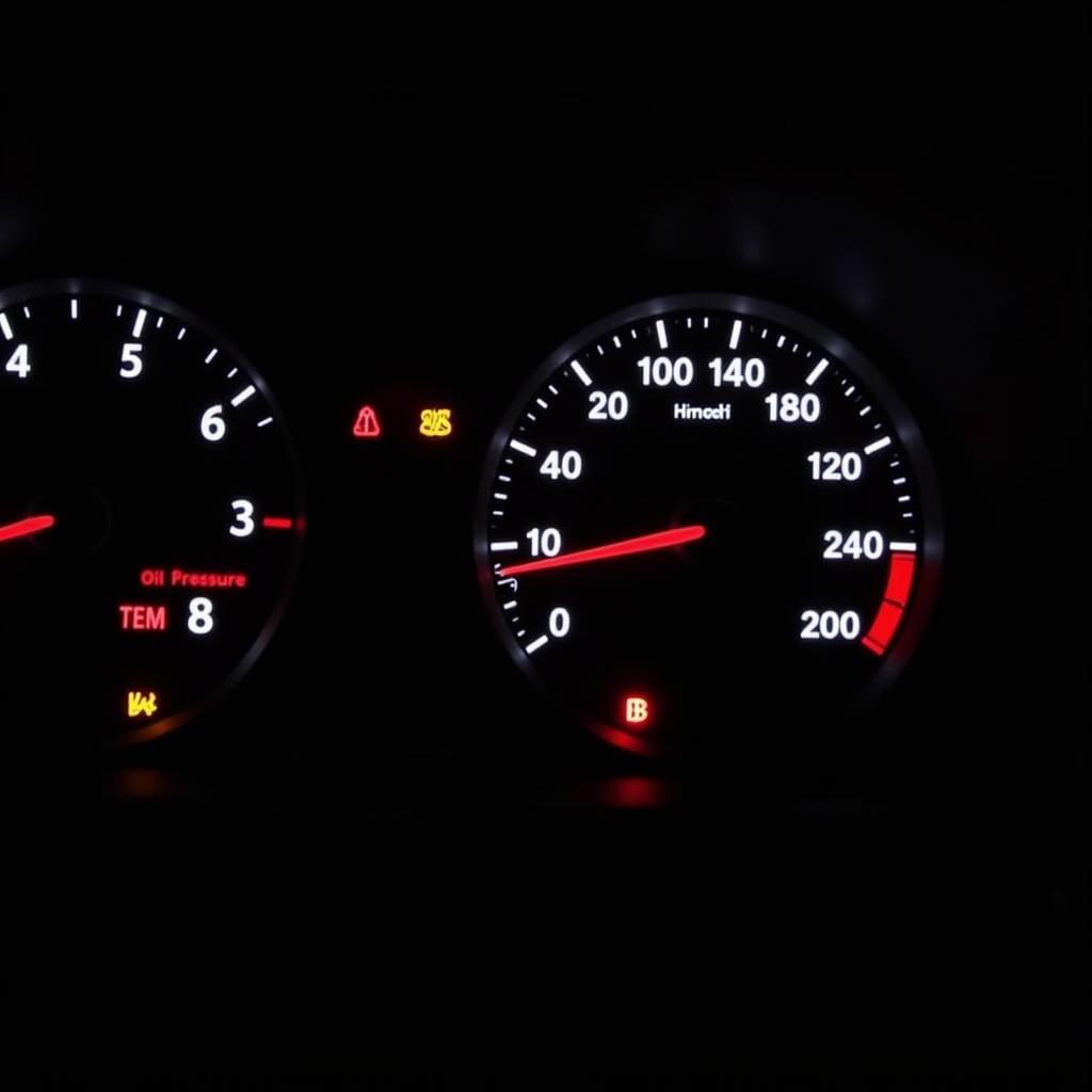 Car Dashboard Warning Lights