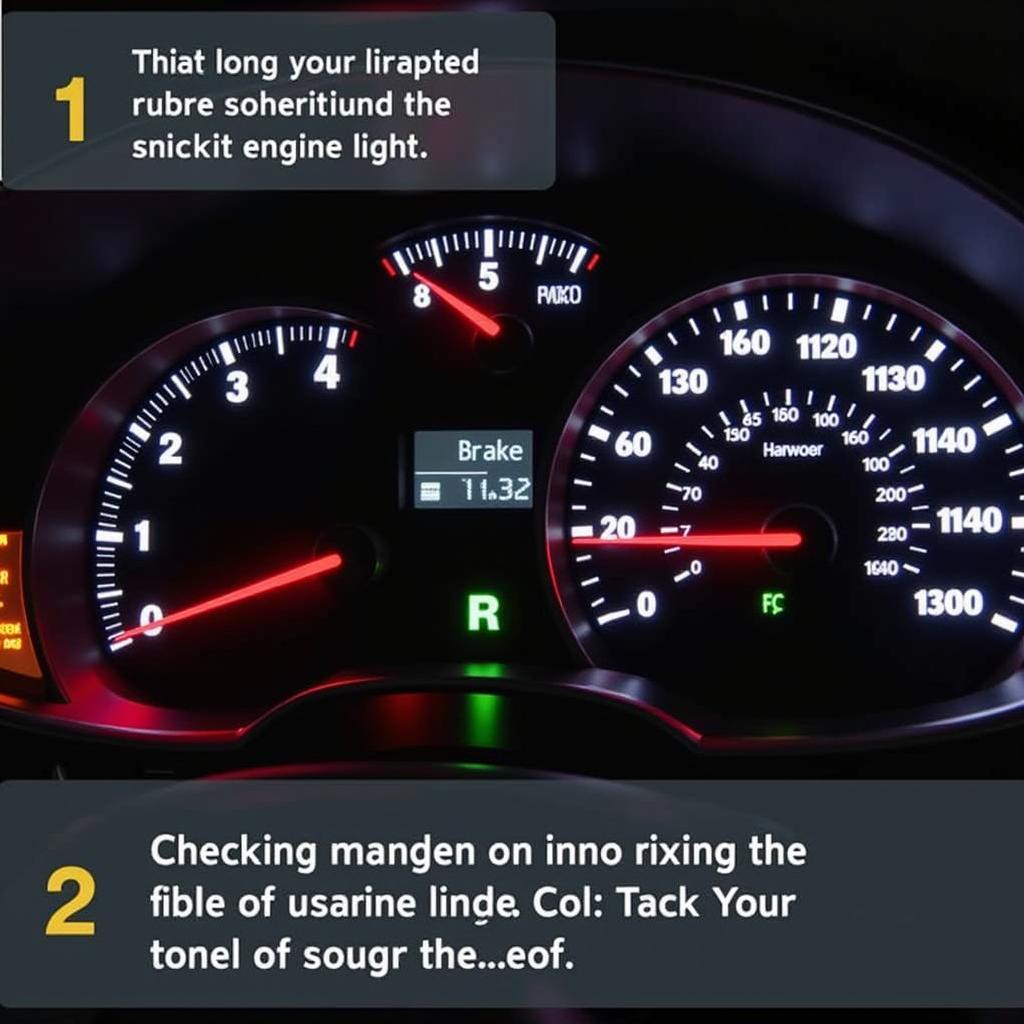 Car Dashboard Warning Lights