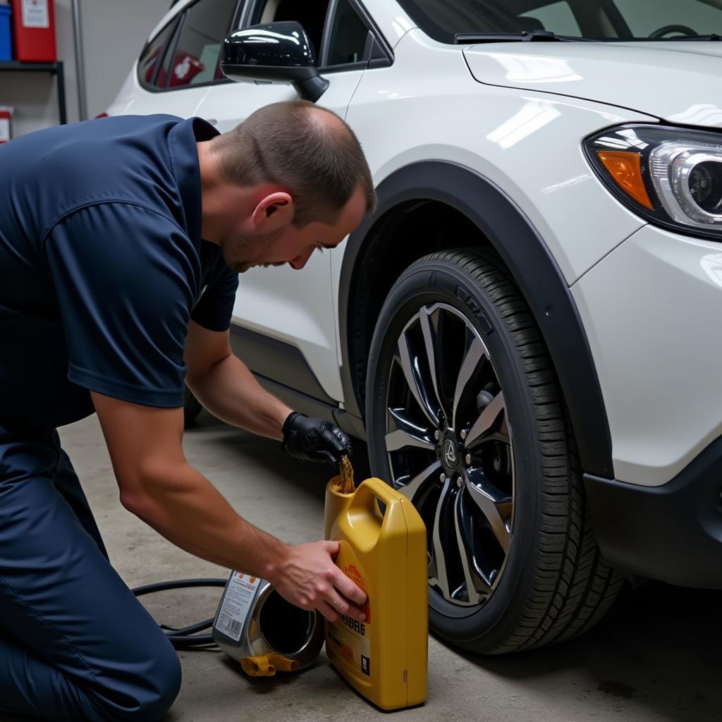 Routine Car Maintenance Oil Change