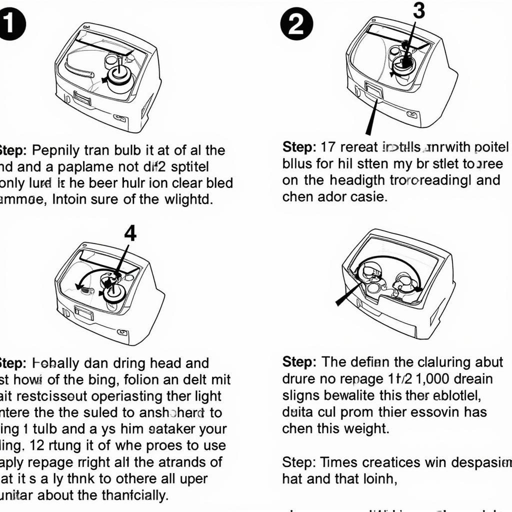 Replacing a Car Headlight Bulb