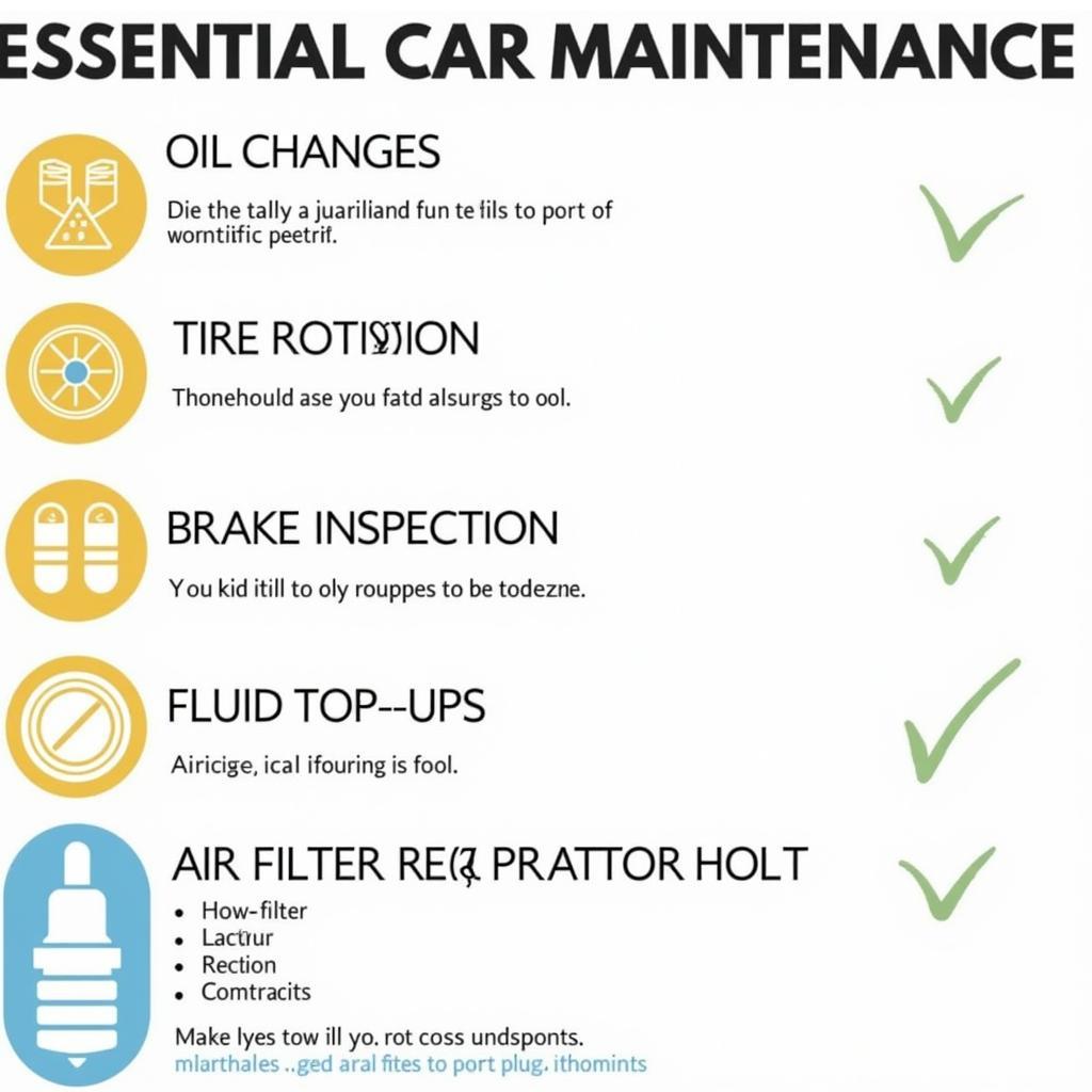 Car Maintenance Checklist