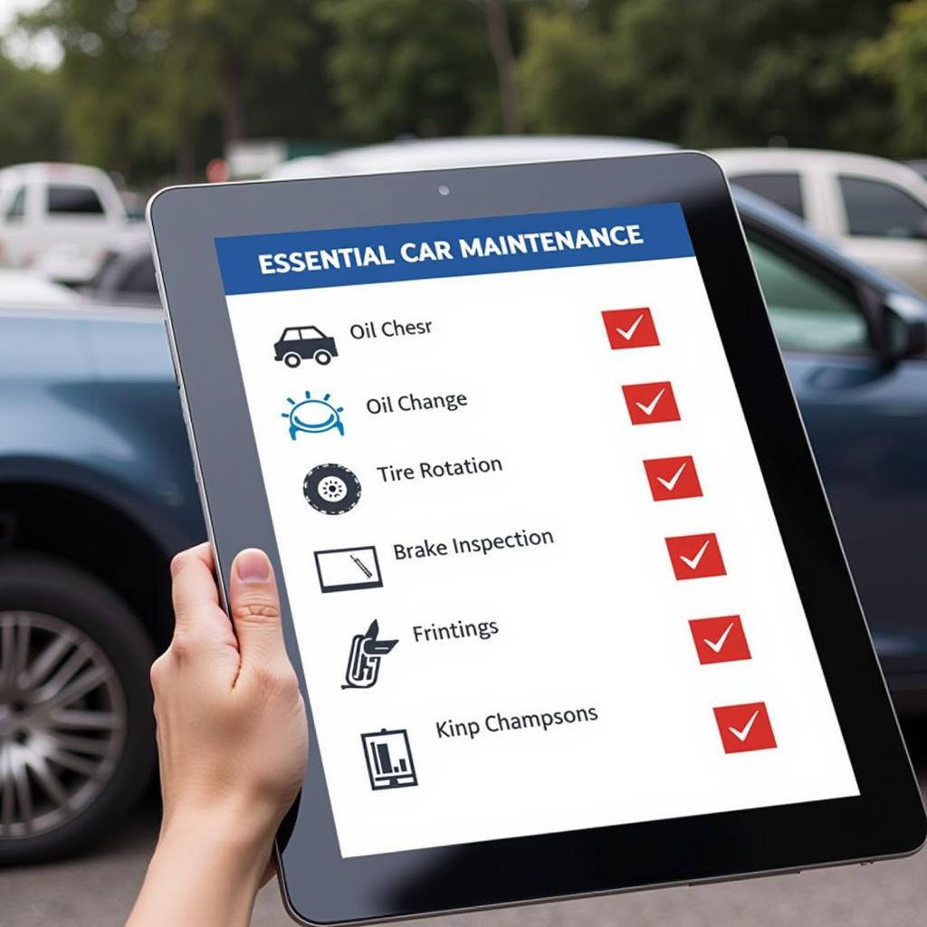 Car Maintenance Checklist