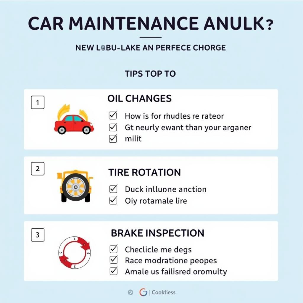 Car Maintenance Checklist