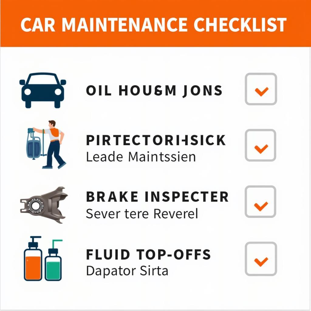 Car Maintenance Checklist