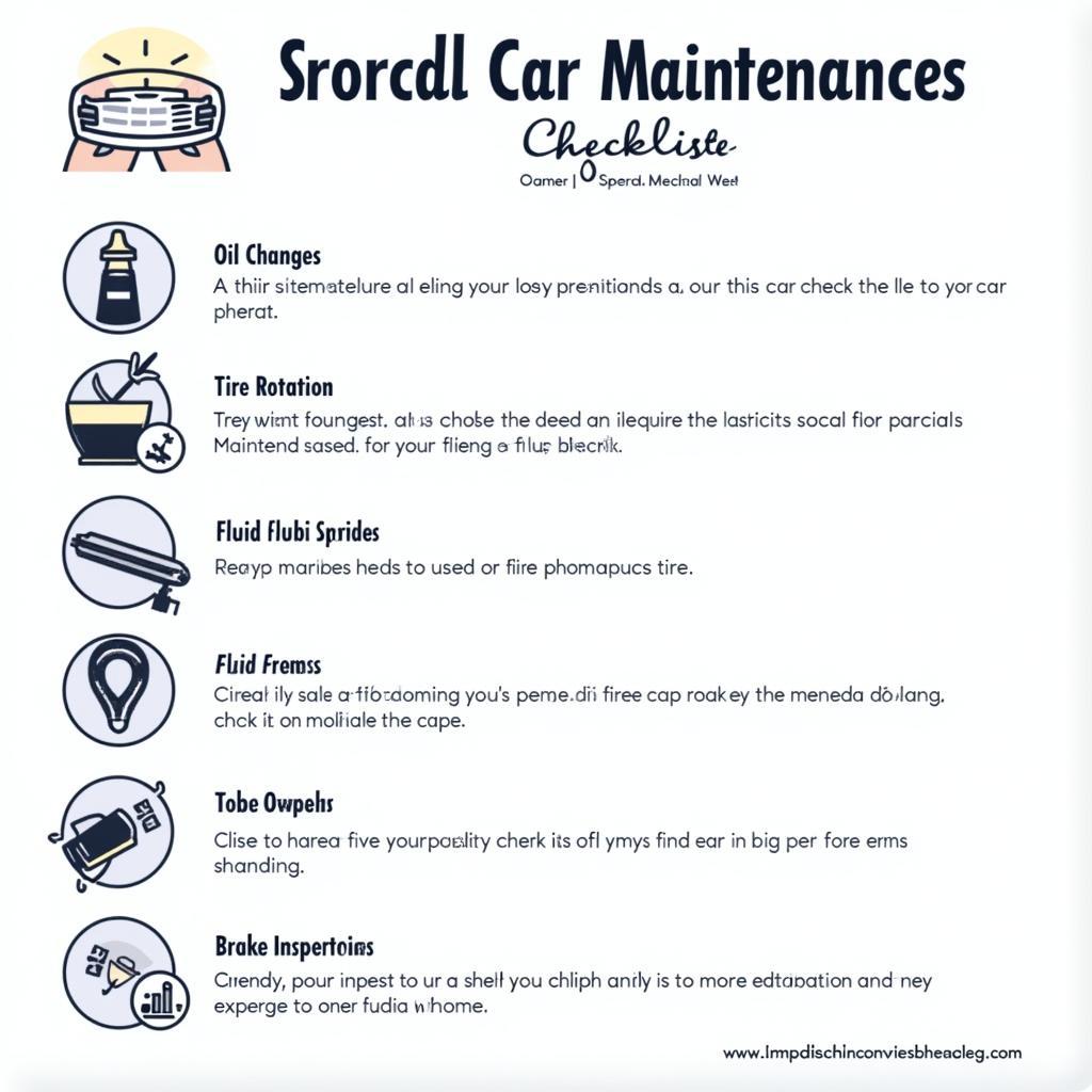 Essential Car Maintenance Checklist